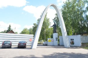 Вход на кладбище Северное 1